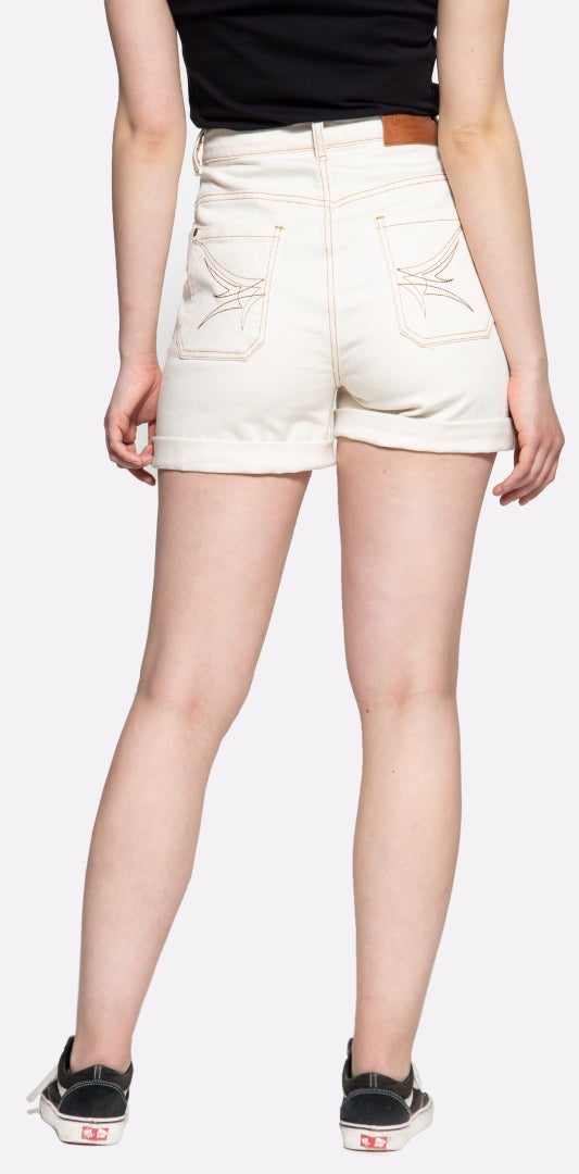 Queen Kerosin Denim Dámské šortky 30 Obrázek 5