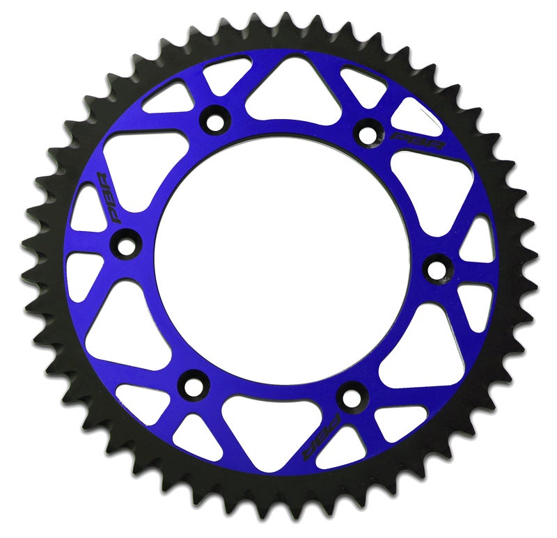 PBR Couronne Twin Color aluminium ultra-light anti-boue anodisé dur 270 - 520 Figure 1