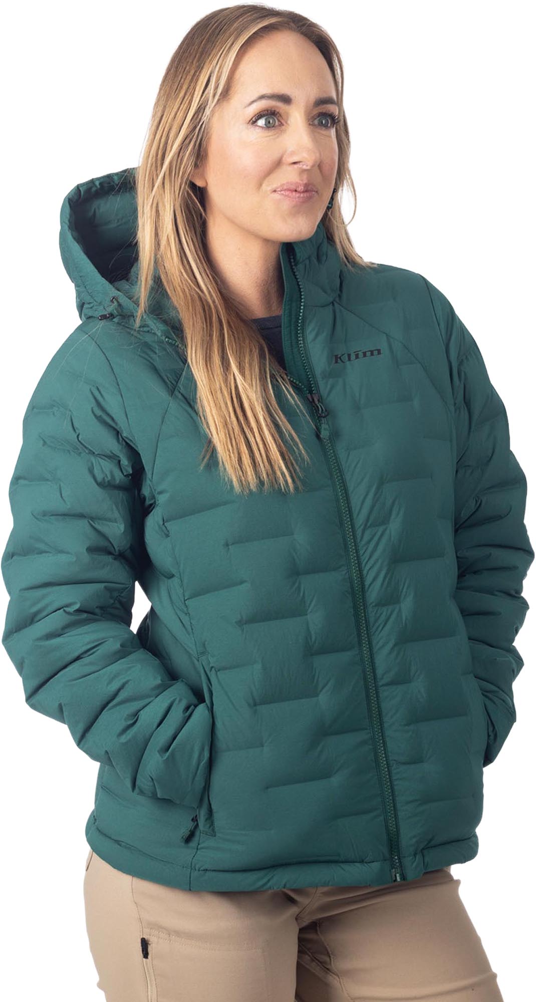 Klim Luna Stretch Damen Daunenjacke grün L Abbildung 2