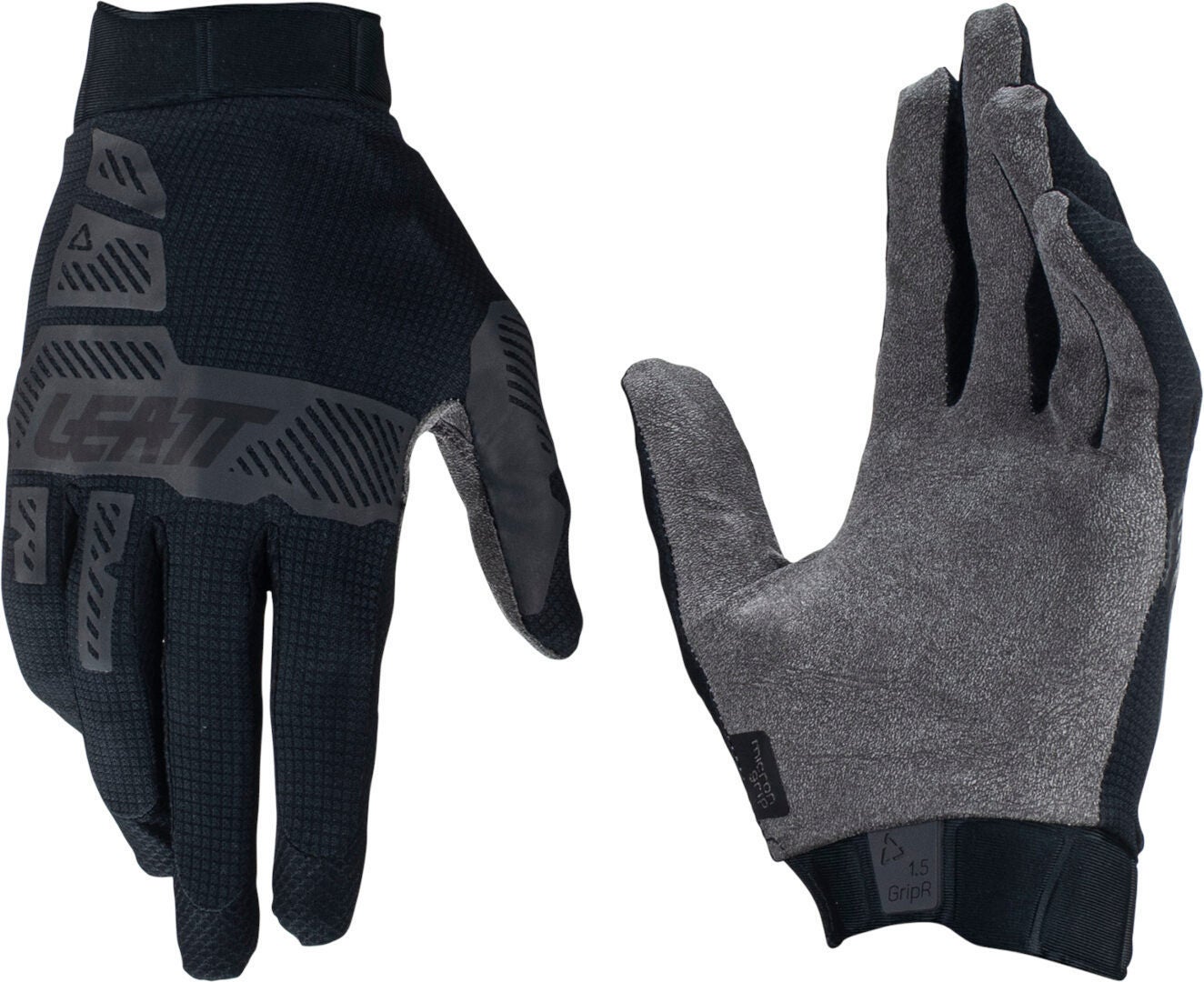 Leatt 1.5 GripR 2024 Motocross handsker sort/grå L Figur 3