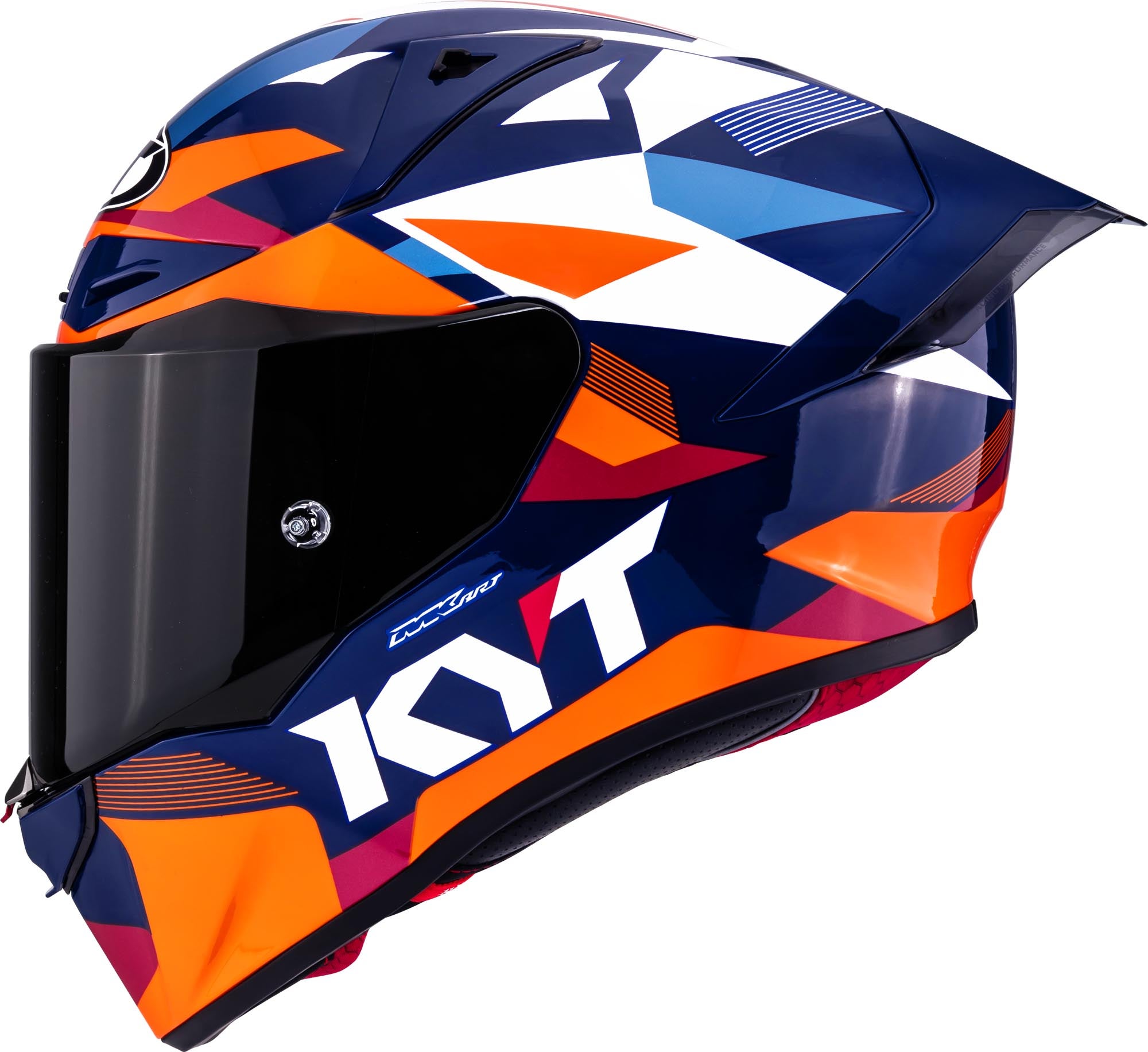 KYT R1R Diamond Casque bleu/orange XXL (63) Figure 2
