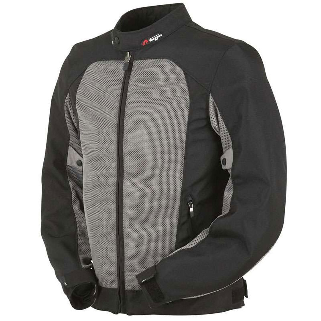 Furygan Genesis Mistral Evo Motorcycle Textile Jacket black/grey 3XL Figure 1
