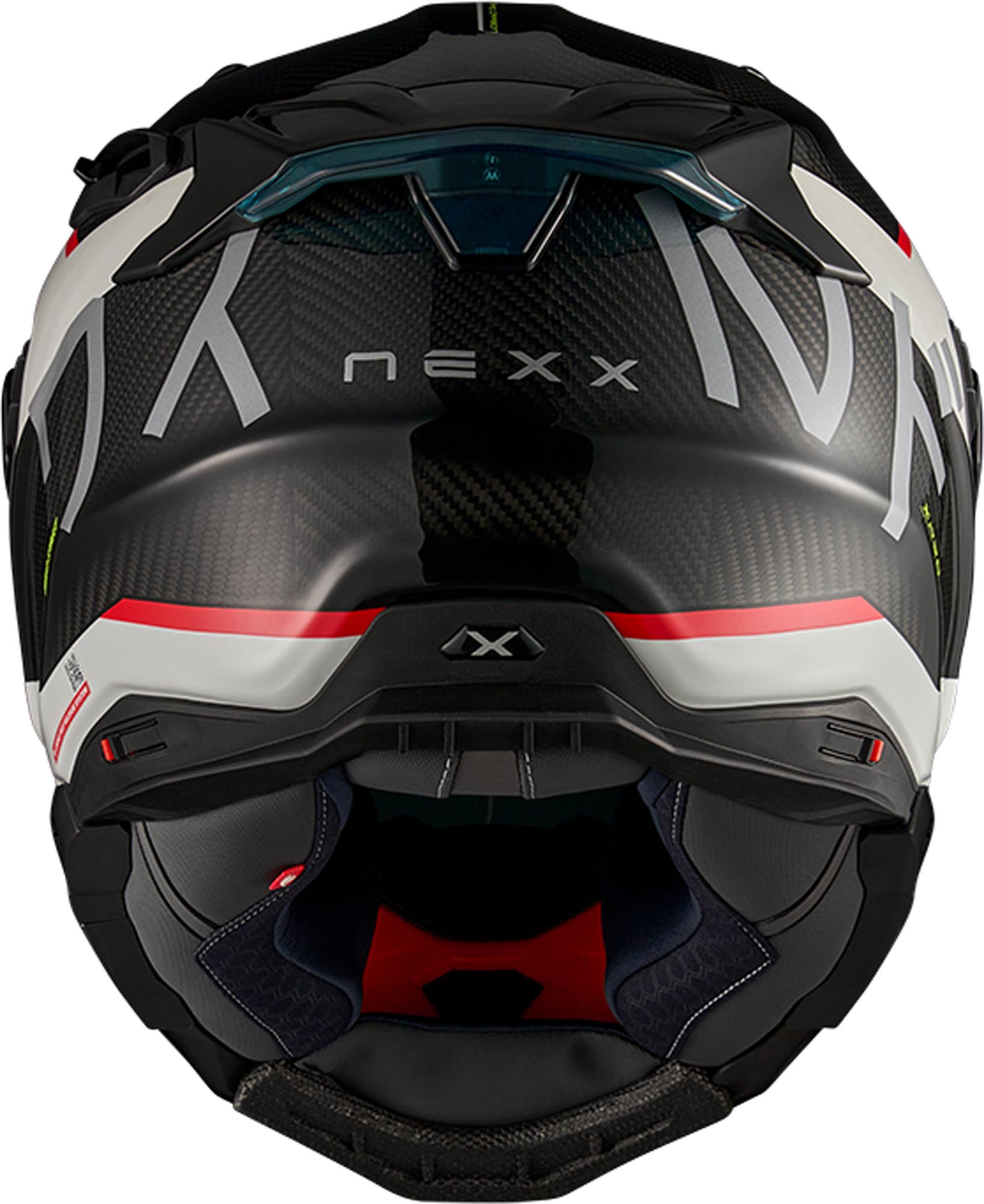 Nexx X.WST3 Manga Carbon Cască Negru/Alb/Roșu S (55/56) Figura 3