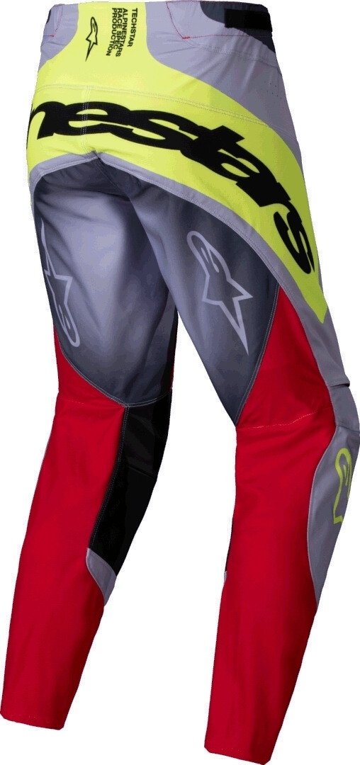 Alpinestars Techstar Melt Motocross Pants grey/red 30 Figure 2