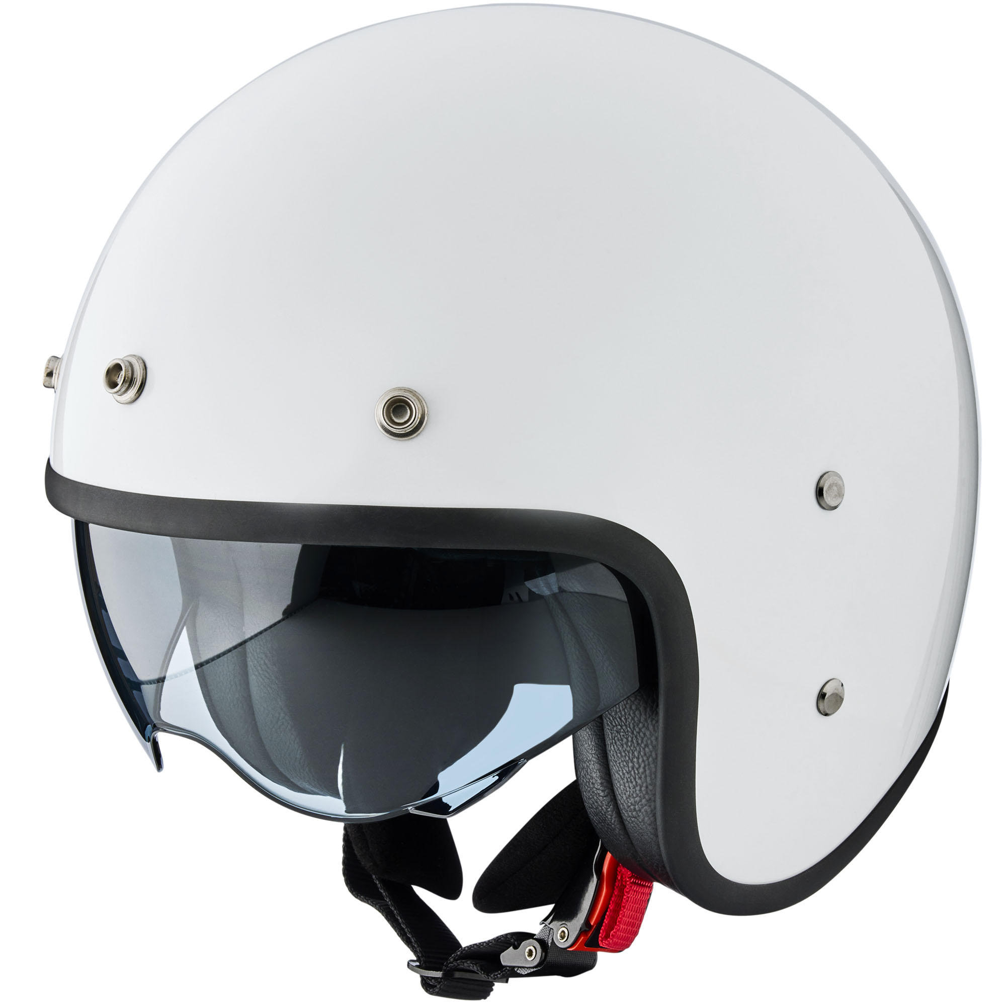 Peroz Filus Open-Face Helmet white metallic L Figure 1