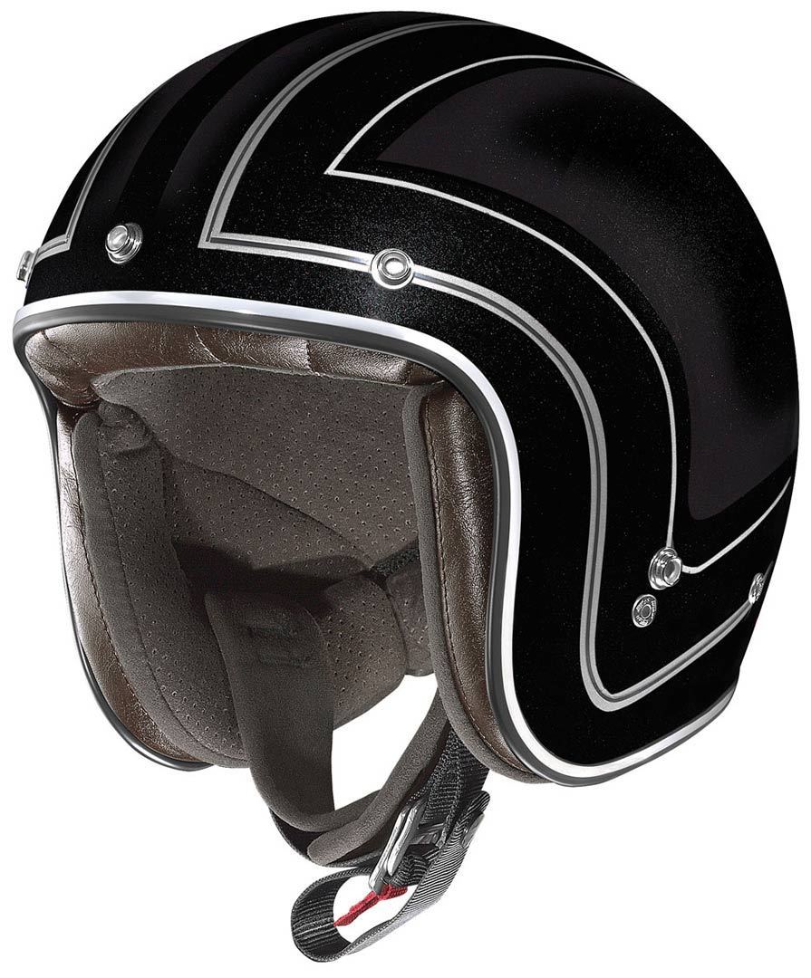 X-lIte X-201 Caliente Demi Capacete a jato Black Matt M (56/57) Figura 2