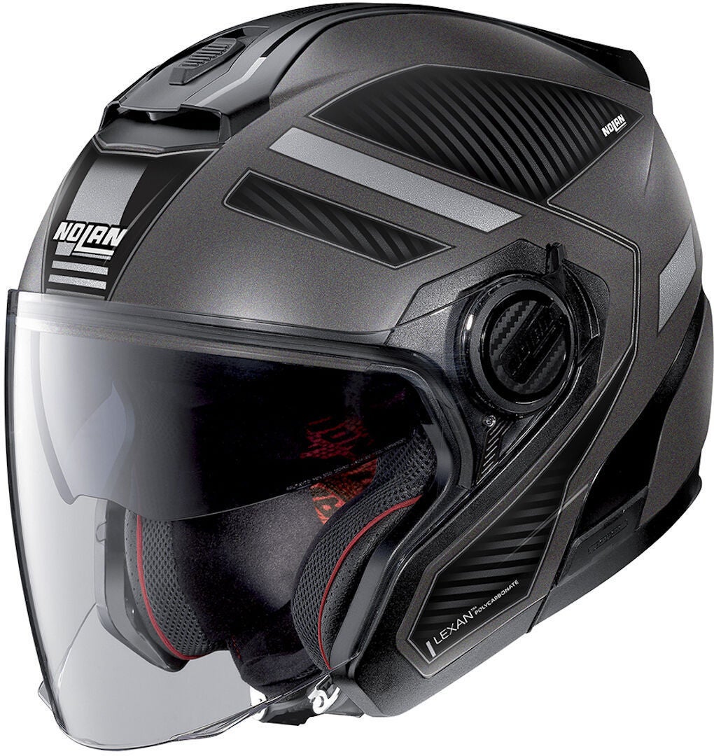 Nolan N40-5 Beltway N-Com Jethelm schwarz matt S (56) Abbildung 1