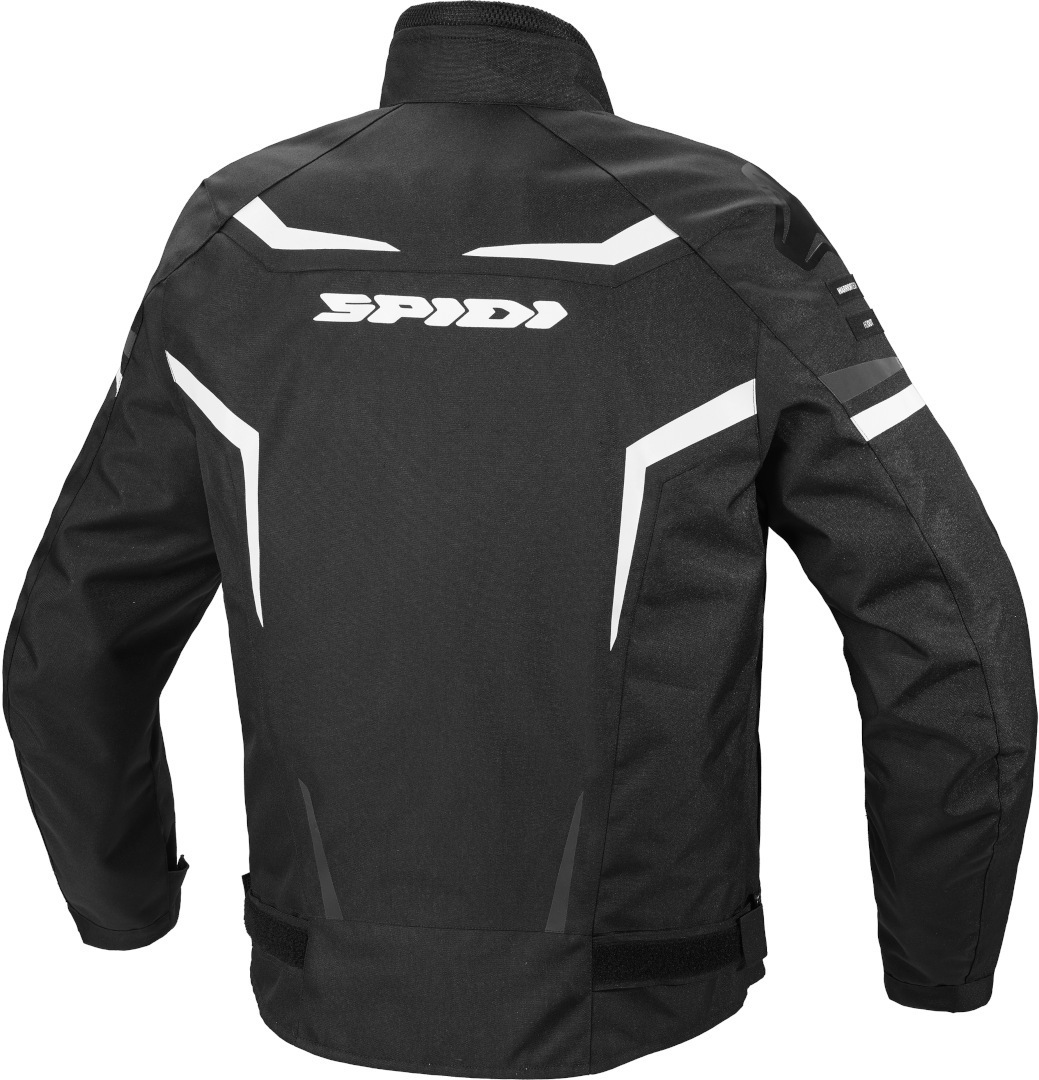 Spidi Sportmaster H2Out Motorcycle Textile Jacket black/white 3XL Figure 2