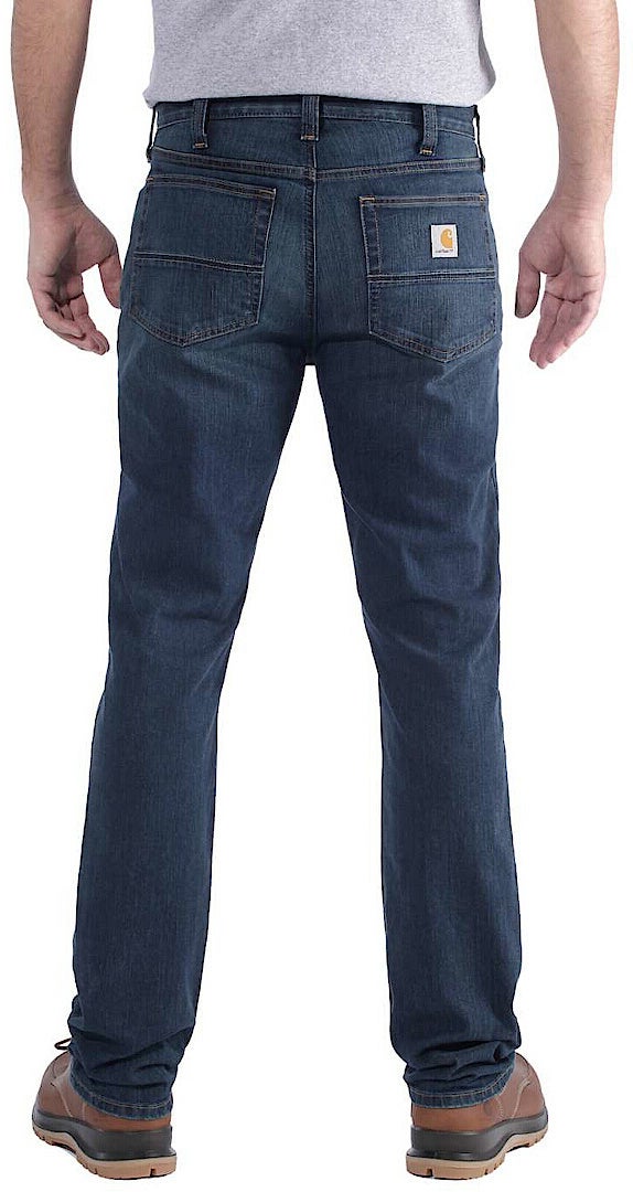 Carhartt Rugged Flex Straight Tapered Jeans Let Stenvask 32 L32 Figur 4