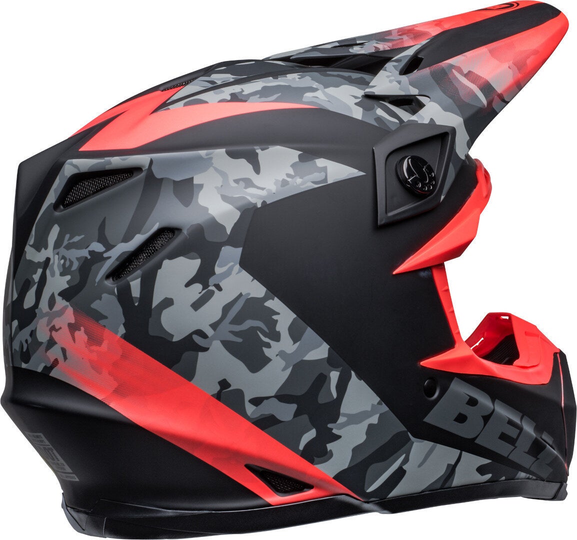 Bell Moto-9 MIPS Venom Casco Motocross nero/rosso M Figura 7