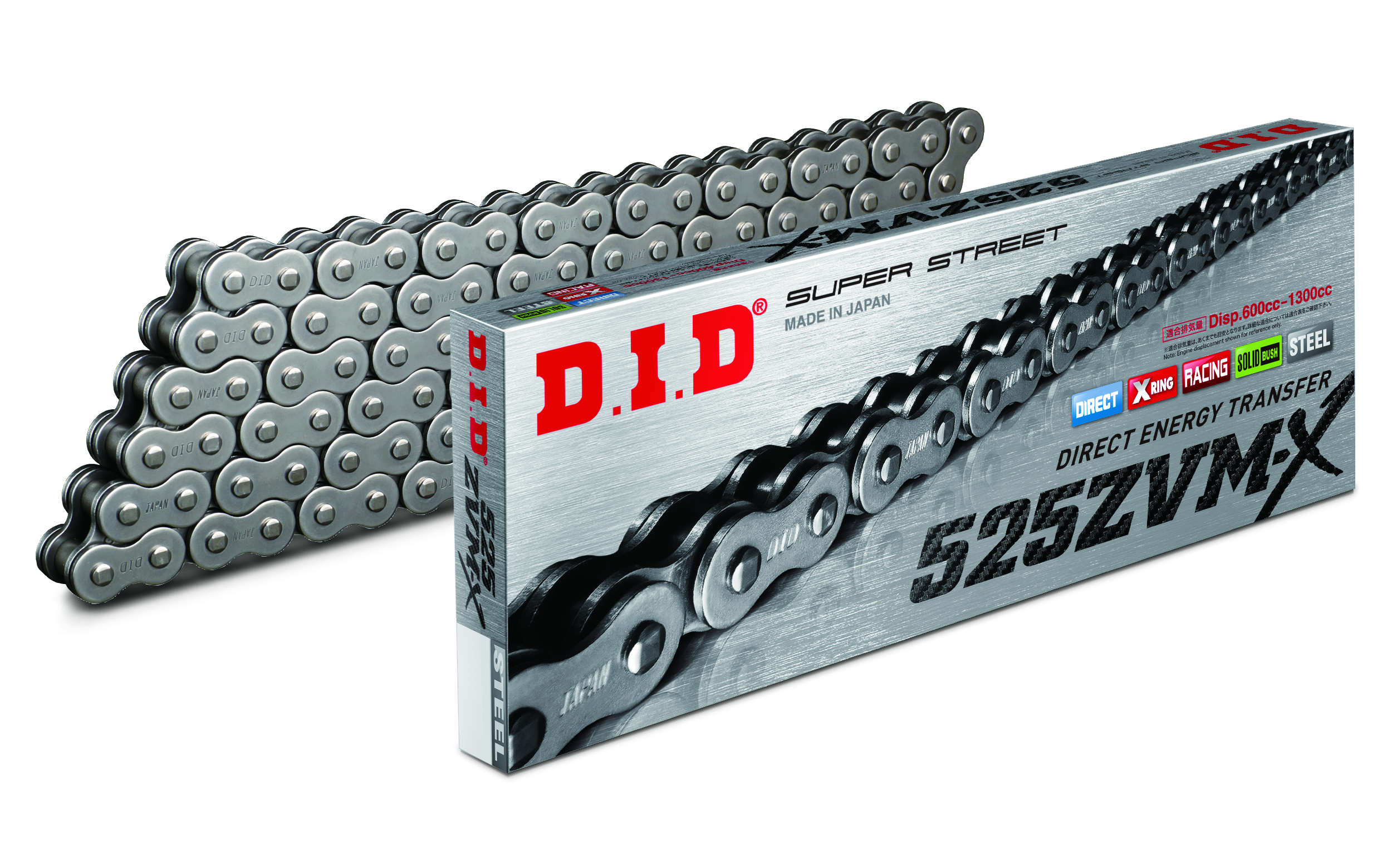 D.I.D Transmissionskedja 525ZVM-X 525 Figur 1