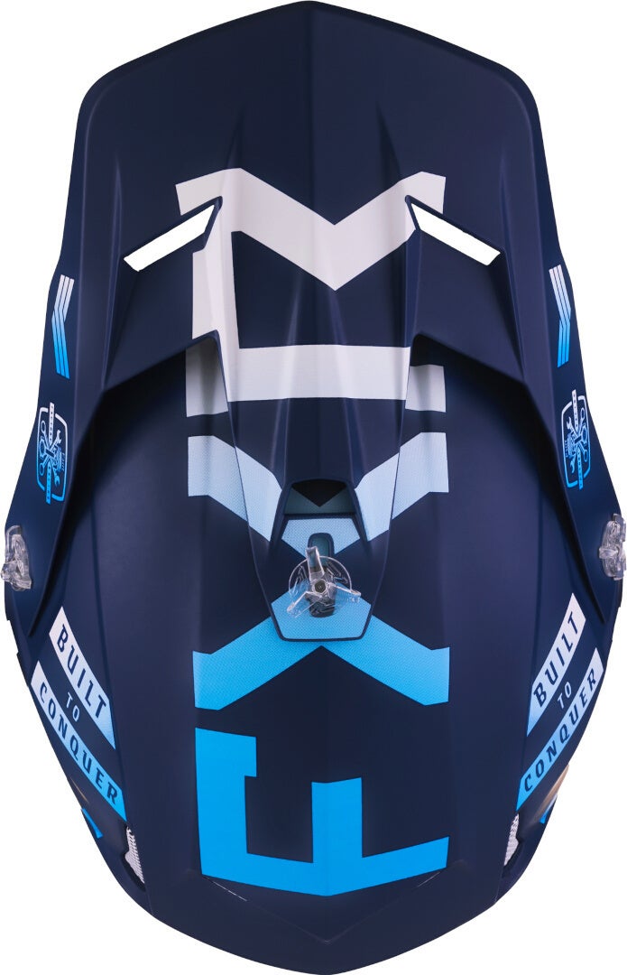 FXR Clutch Gladiator 2024 Motocross Helmet blue/white/blue XL (61/62) Figure 2