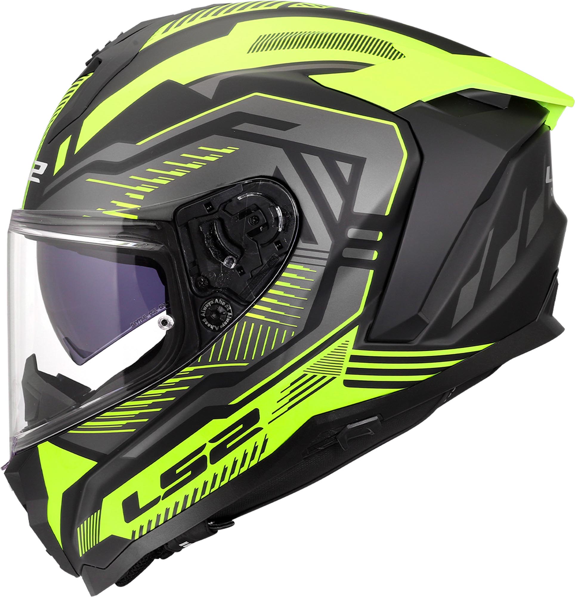 LS2 FF817 Challenger II Dravix Helmet black/yellow XXL (63/64) Figure 9