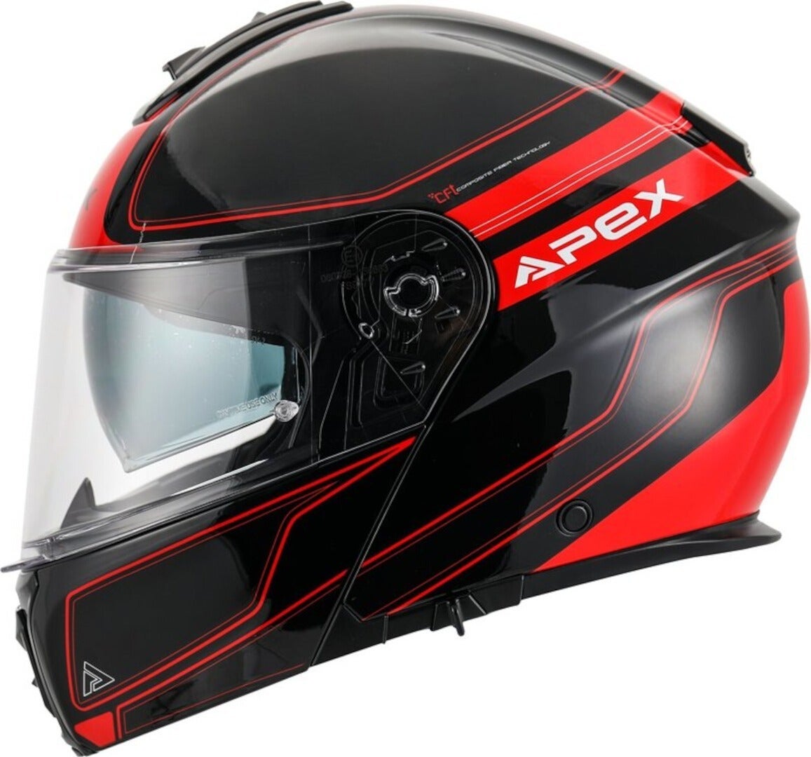 APEX MT300 Sydney Cască Negru/Roșu M (57/58) Figura 1