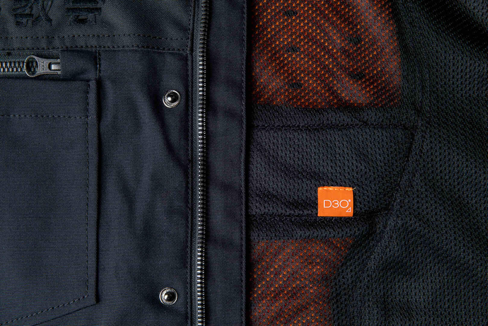 Icon Upstate Canvas National Motorrad Textiljacke L Abbildung 5