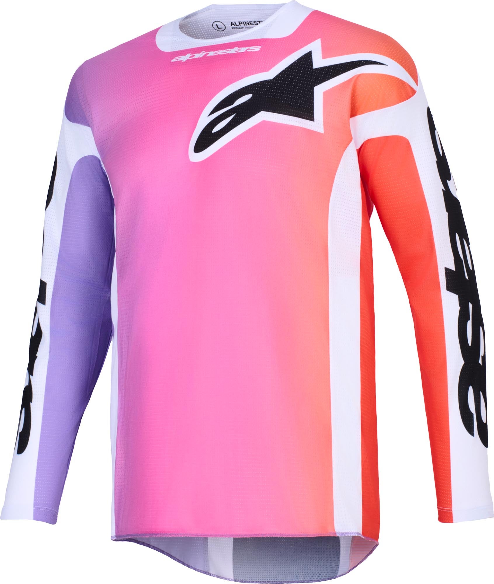 Alpinestars Men's Multi Coloured Racer Air Portl Motocross Jersey