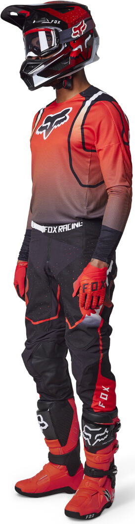 FOX 360 Vizen Motocross bukser sort/rød 32 Figur 9