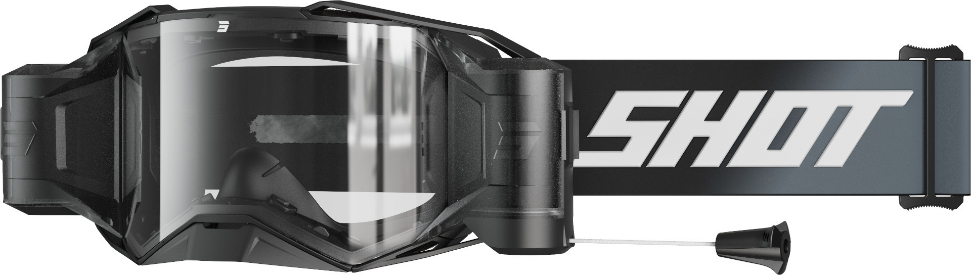 Shot Lite Solid Roll-Off Ochelari de motocross Figura 1