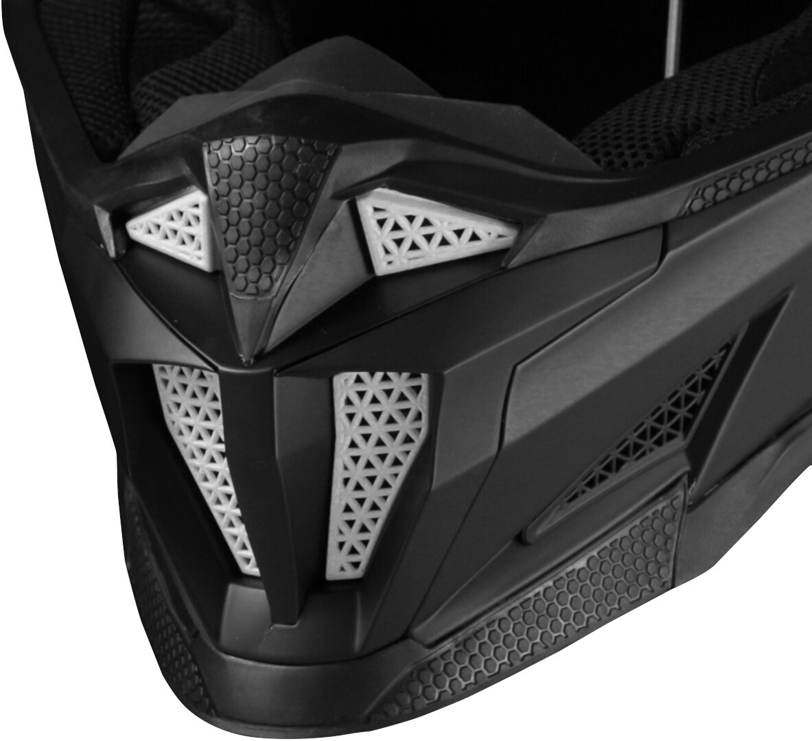 Acerbis T711 Motocross hjälm Black Matt Förlust (59/60) Figur 6