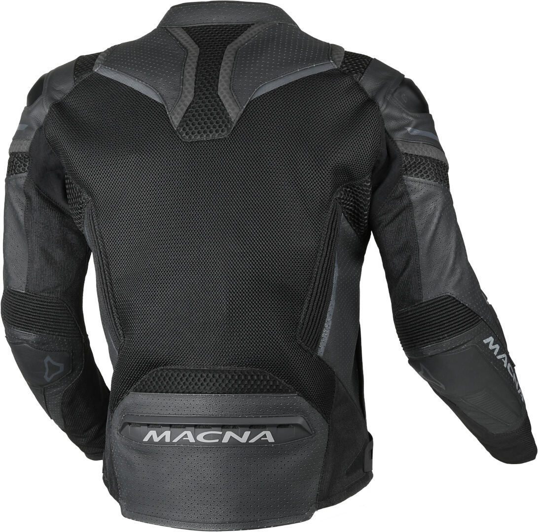 Macna Galvic perforated Motorcycle Leather/Textile Jacket black 50 Figure 2