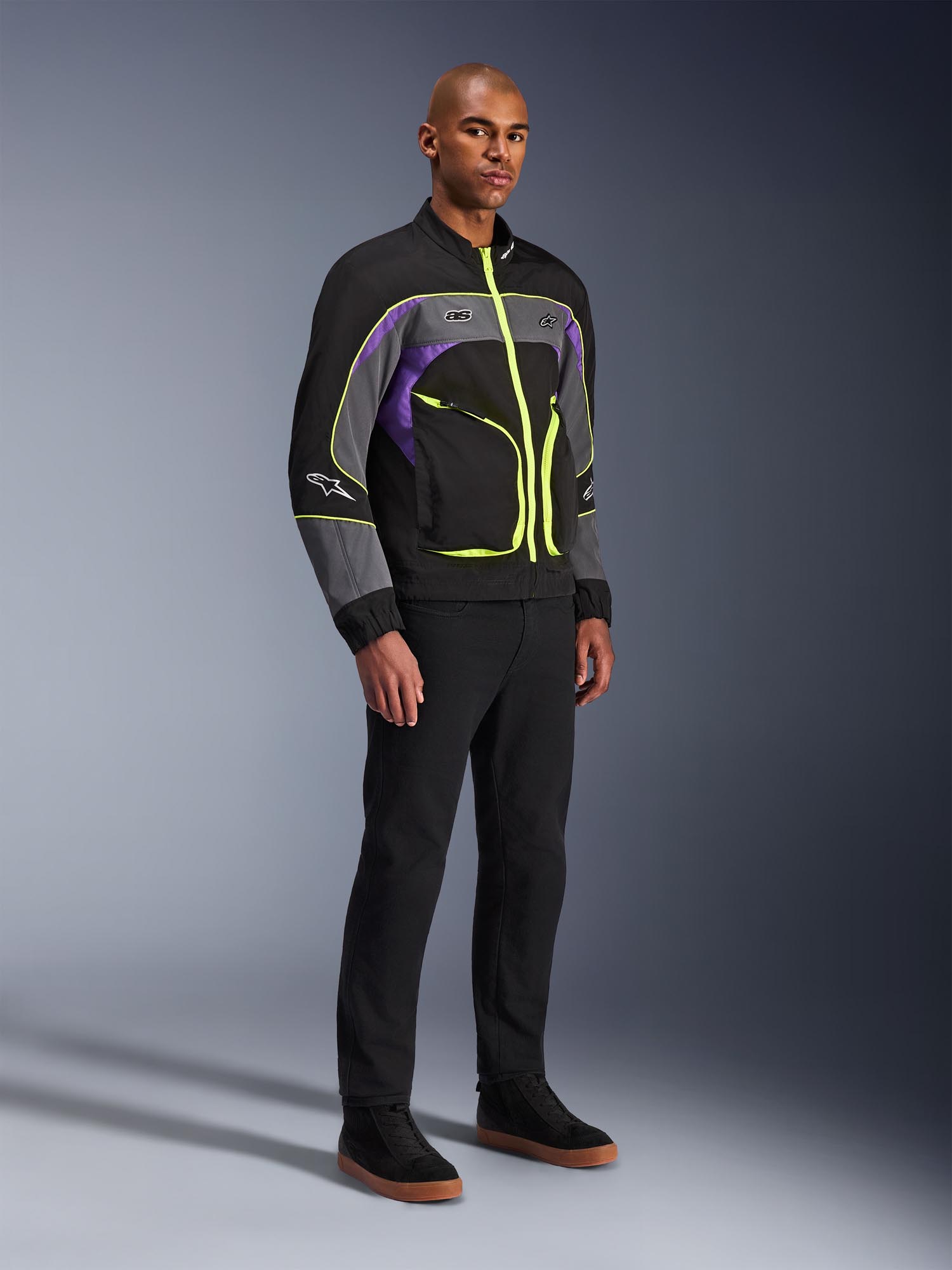 Side view of Alpinestars Unite Motorcycle Textile Jacket