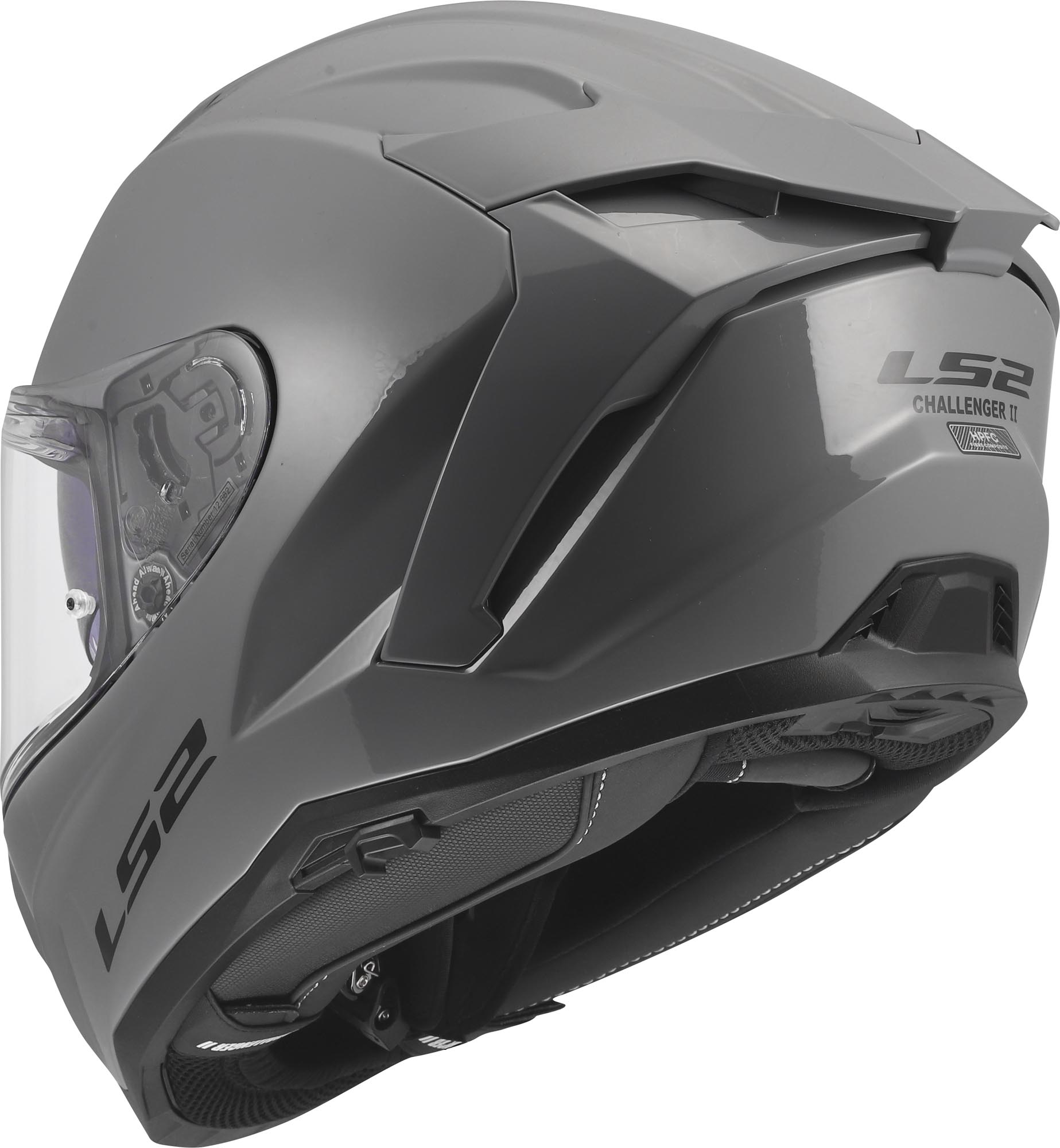 LS2 FF817 Challenger II Helm grijs XL (61/62) Figuur 3