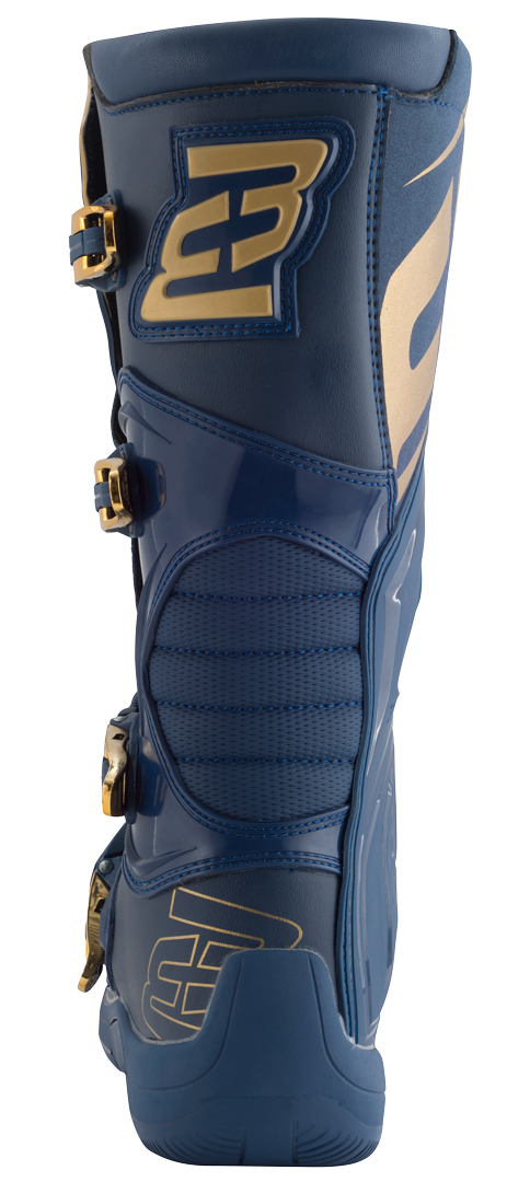 Bogotto MX-5 Bottes de motocross bleu/or 47 Figure 4