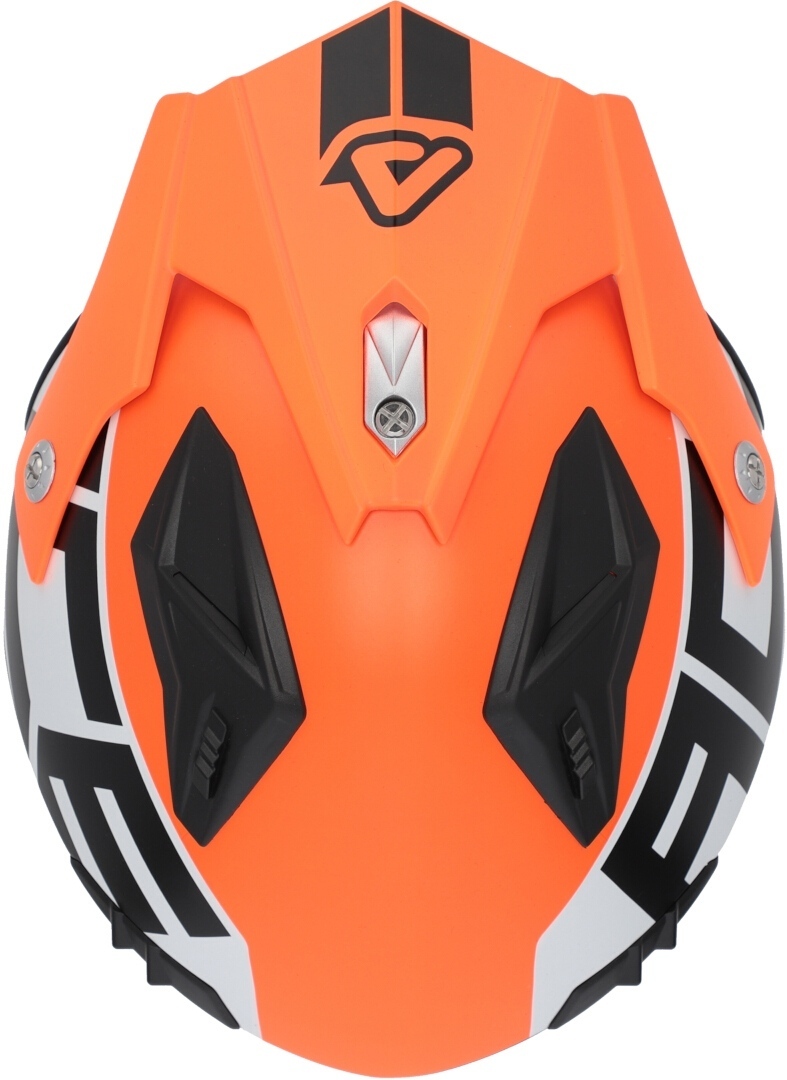 Acerbis Aria Sport Jet hjälm Svart matt/orange XXL (61) Figur 8