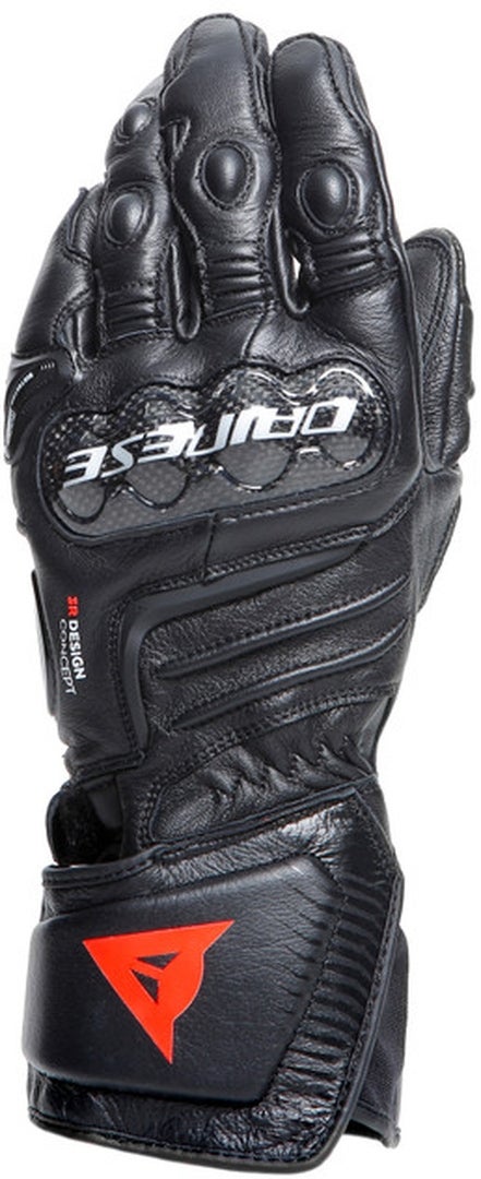Dainese Carbon 4 Long Motorcykelhandsker Sort L Figur 2
