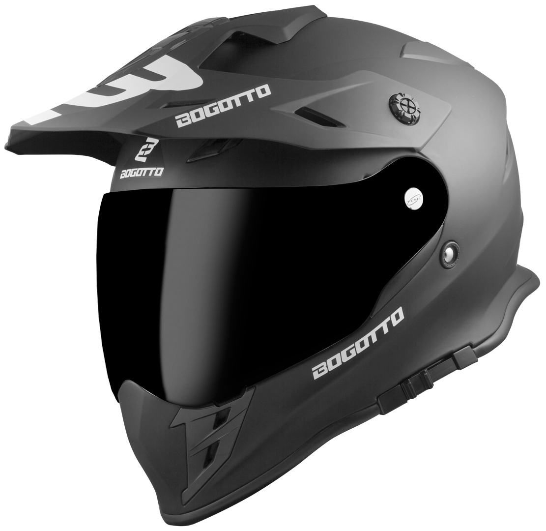 Bogotto V331 Enduro casco nero opaco M Figura 2
