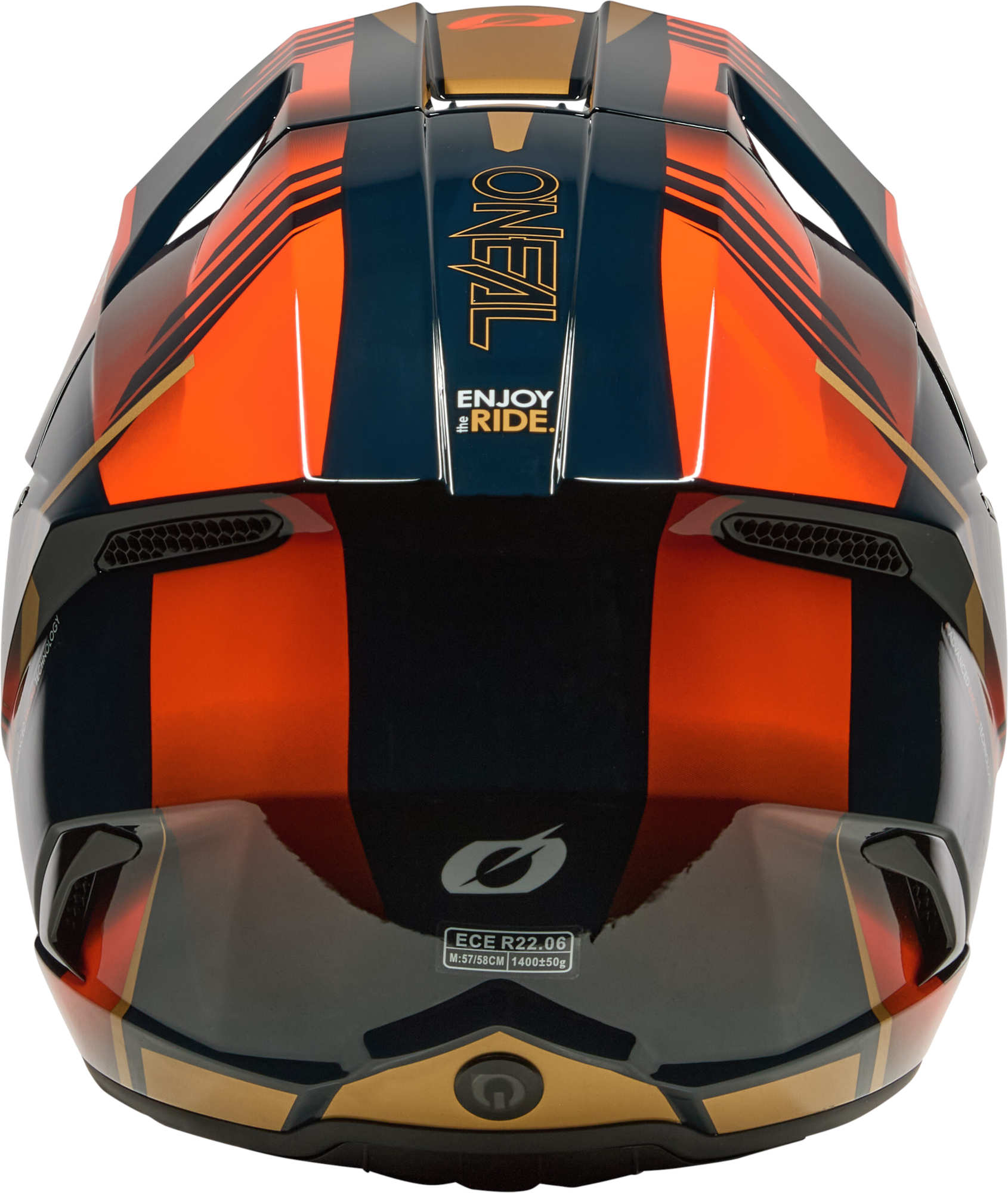 Oneal 3SRS HAZE Motocross Helmet dark blue/red S (55/56) Figure 4