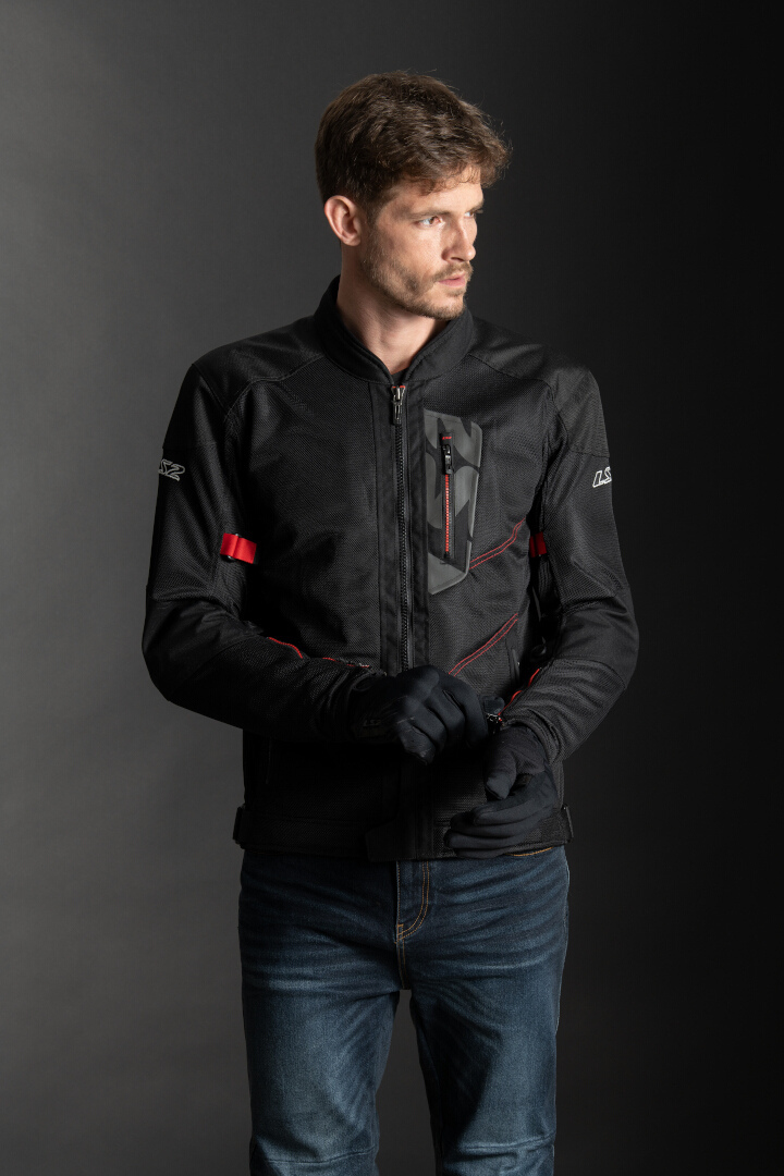 LS2 Alba Motorcycle Textile Jacket black M Figure 5