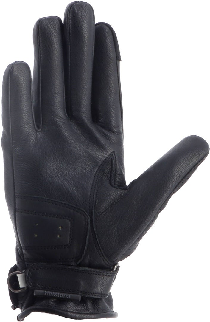 Helstons Wave Air Sommerperforerede damemotorcykelhandsker Sort 9 Figur 2