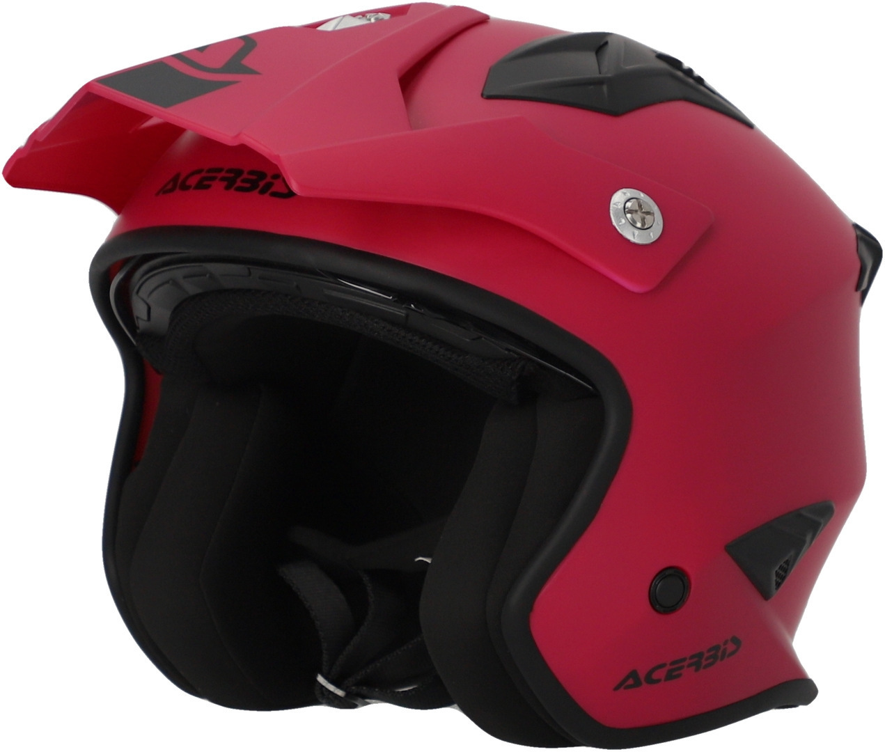 Acerbis Aria 2023 Solid Jet-kypärä punainen M (57/58) Kuva 6