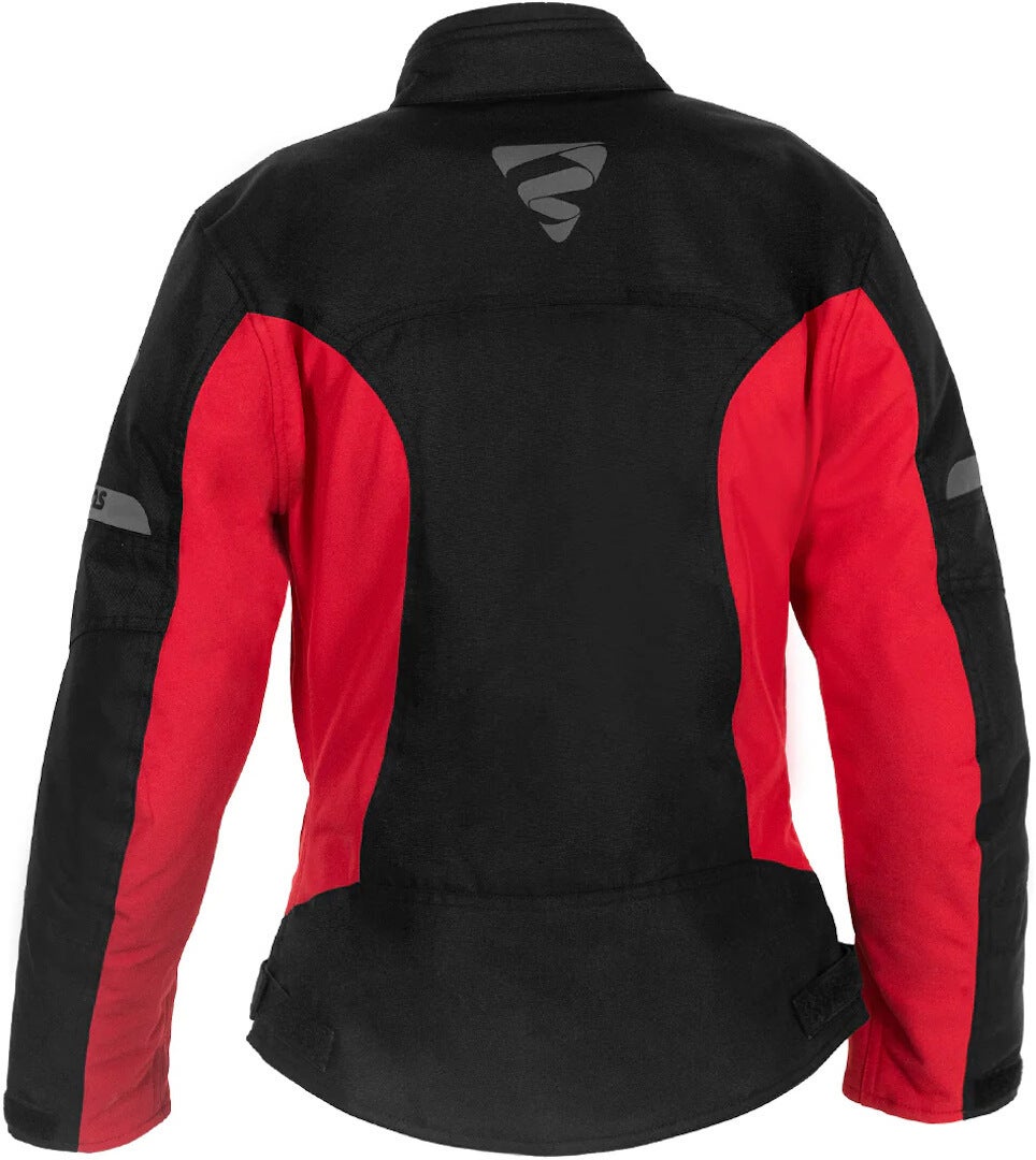 GMS Vega Damen Motorrad Textiljacke schwarz/rot 3XL Abbildung 6