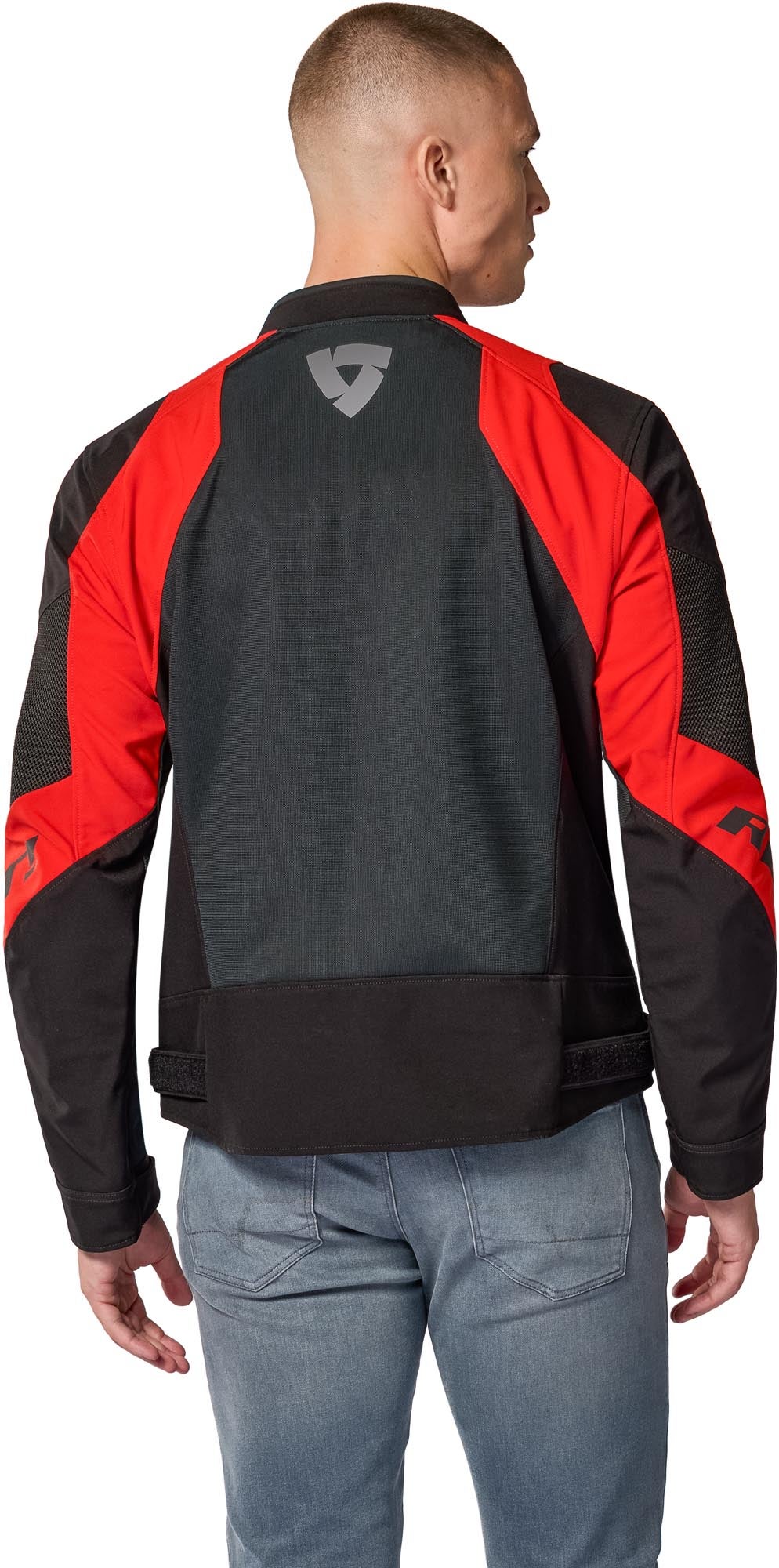 Revit Hyperspeed 3 GT Air Motorcycle Textile Jacket black/red XS Figure 3