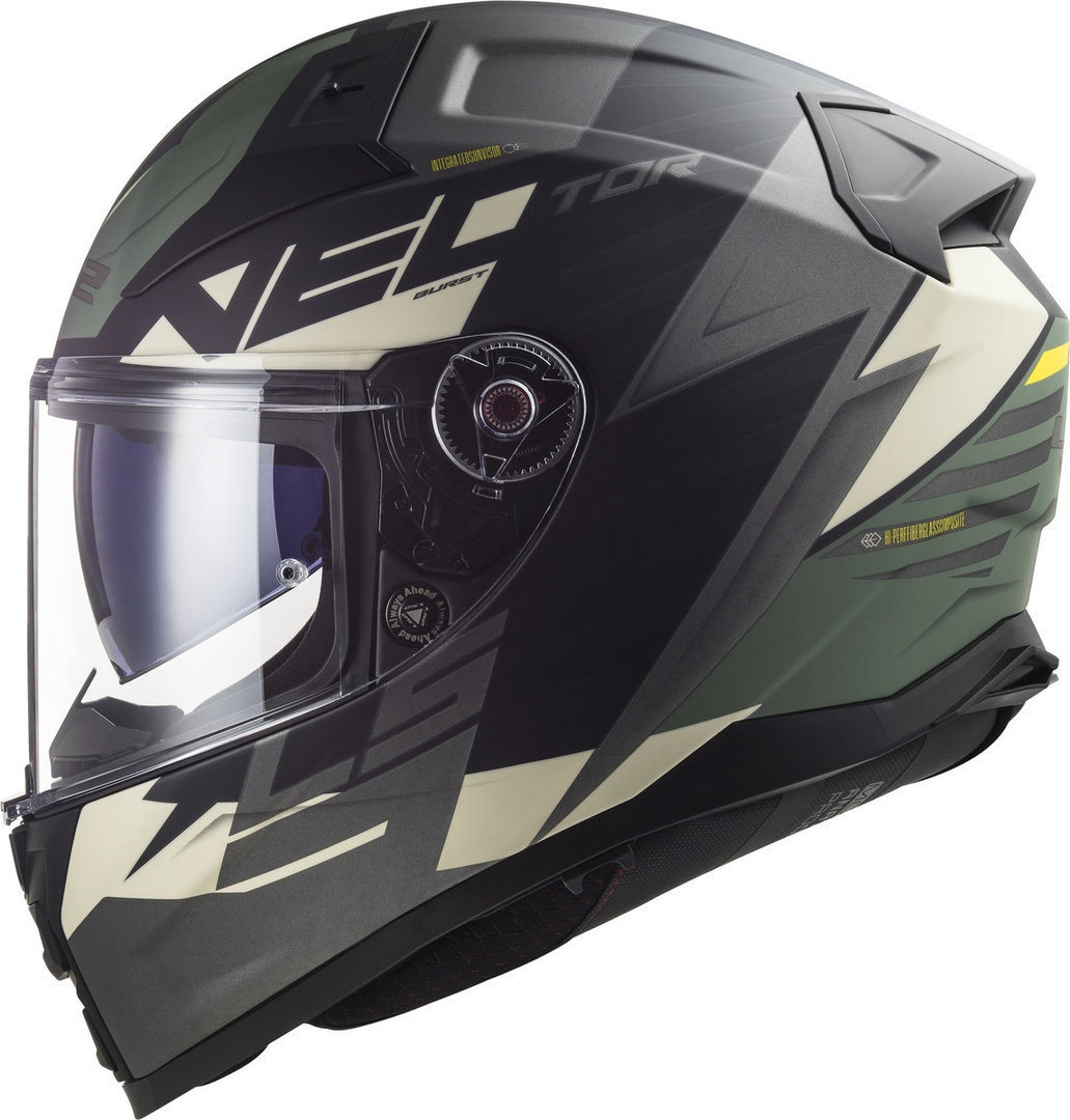 LS2 FF811 Vector II Absolute Helmet black/titanium S (55/56) Figure 4
