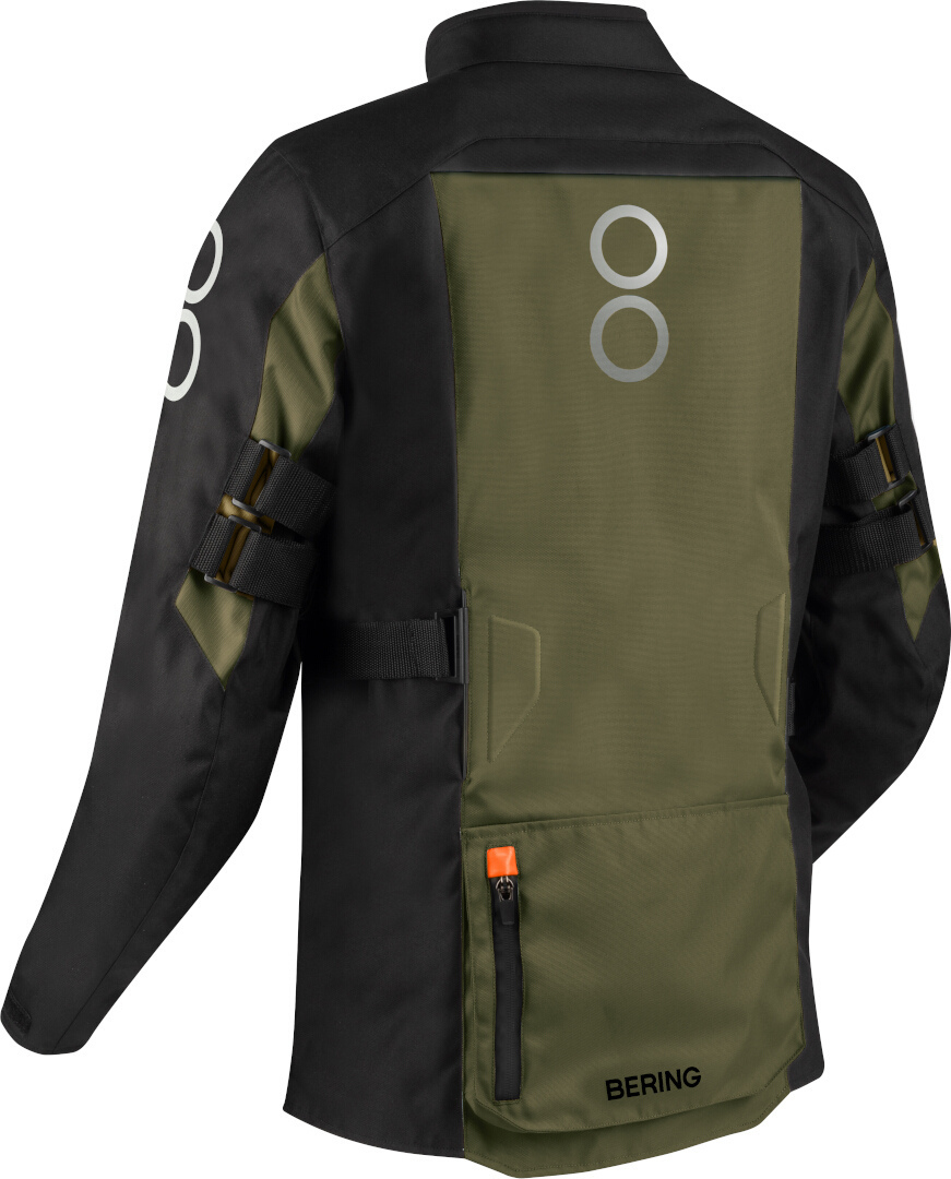 Bering Zephyr waterproof Motorcycle Textile Jacket Khaki/Black XL Figure 2