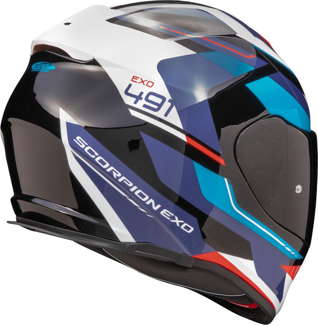 Scorpion EXO-491 Abilis Helmet black/red/blue M (57/58) Figure 2