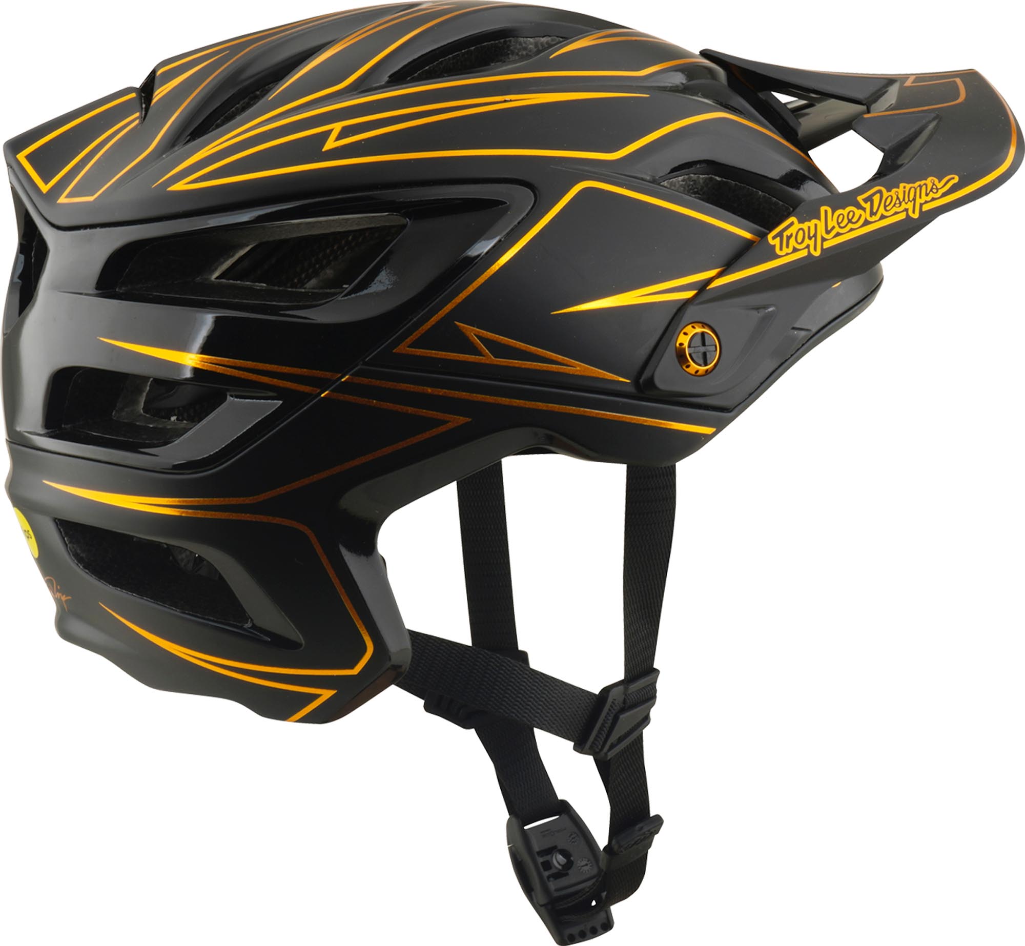 Troy Lee Designs A3 MIPS Pinstripe Bicycle Helmet black M-L (57/59) Figure 4