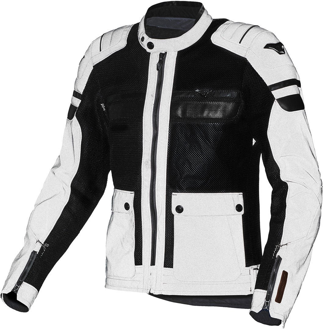 Macna Fluent NightEye Motorrad Textiljacke XL Abbildung 3