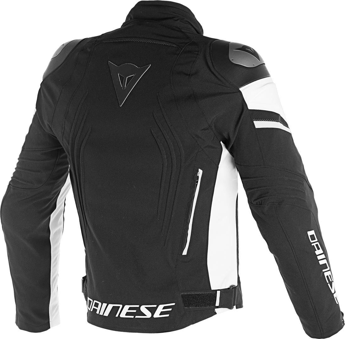 Dainese Racing 3 D-Dry Motorcycle Textile Jacket black/white 50 Figure 2