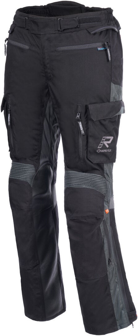 Rukka Madagasca-R Motocyklowe spodnie tekstylne Czarno/Szary Short 60 Rysunek 1