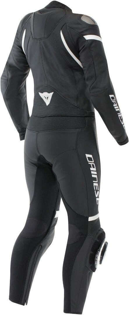 Dainese Fulminea Dame 2-delt motorcykel læderdragt Sort/hvid 52 Figur 2