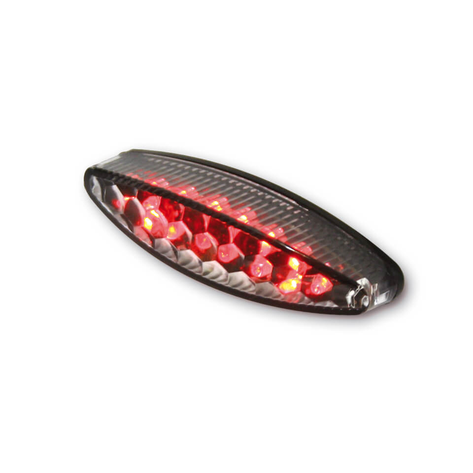 HIGHSIDER LITTLE NUMBER1 LED Rücklicht mit Kennzeichenbeleuchtung Clar Figura 2