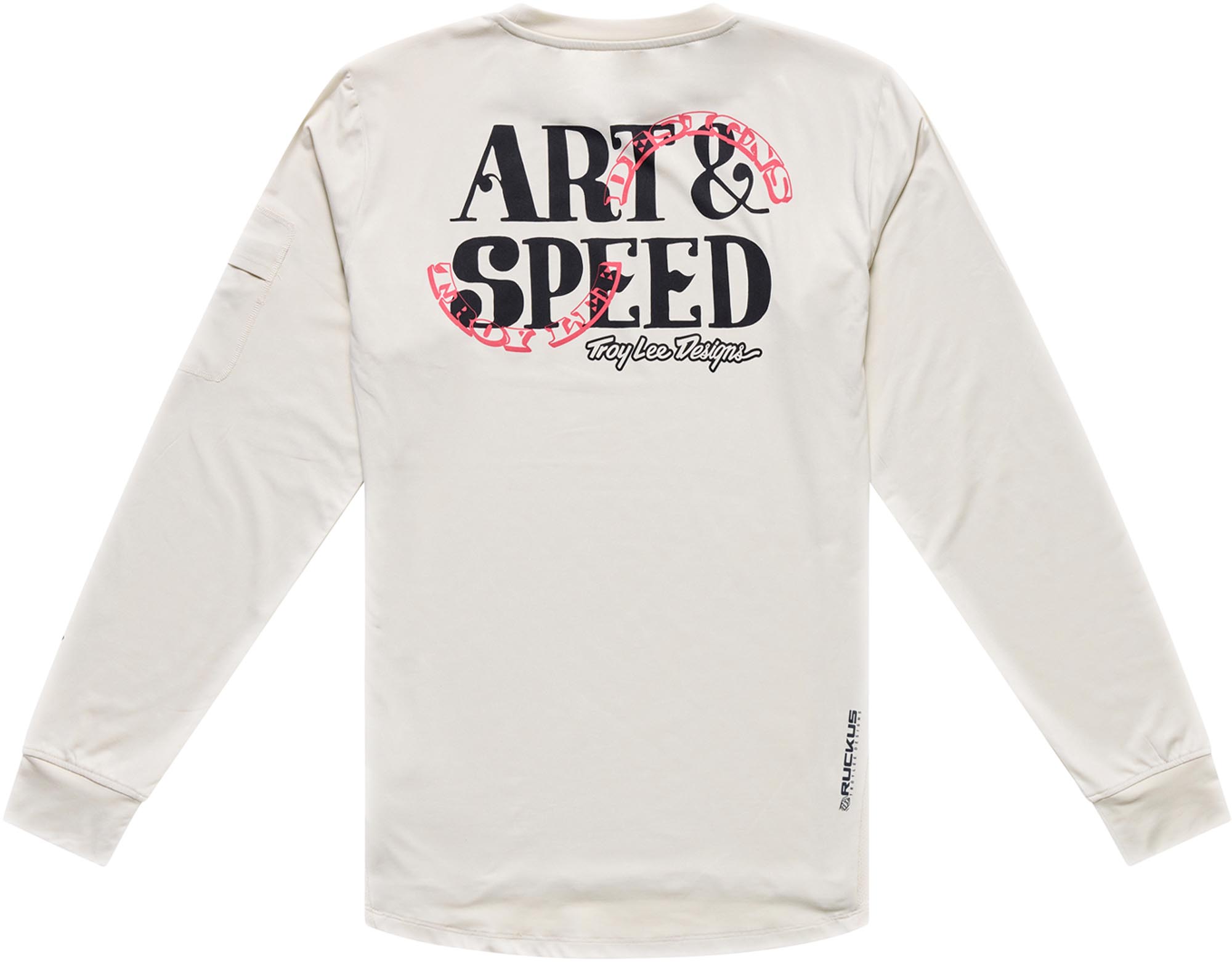 Side view of Troy Lee Designs Ruckus Ride Art & Speed Bicycle Jersey