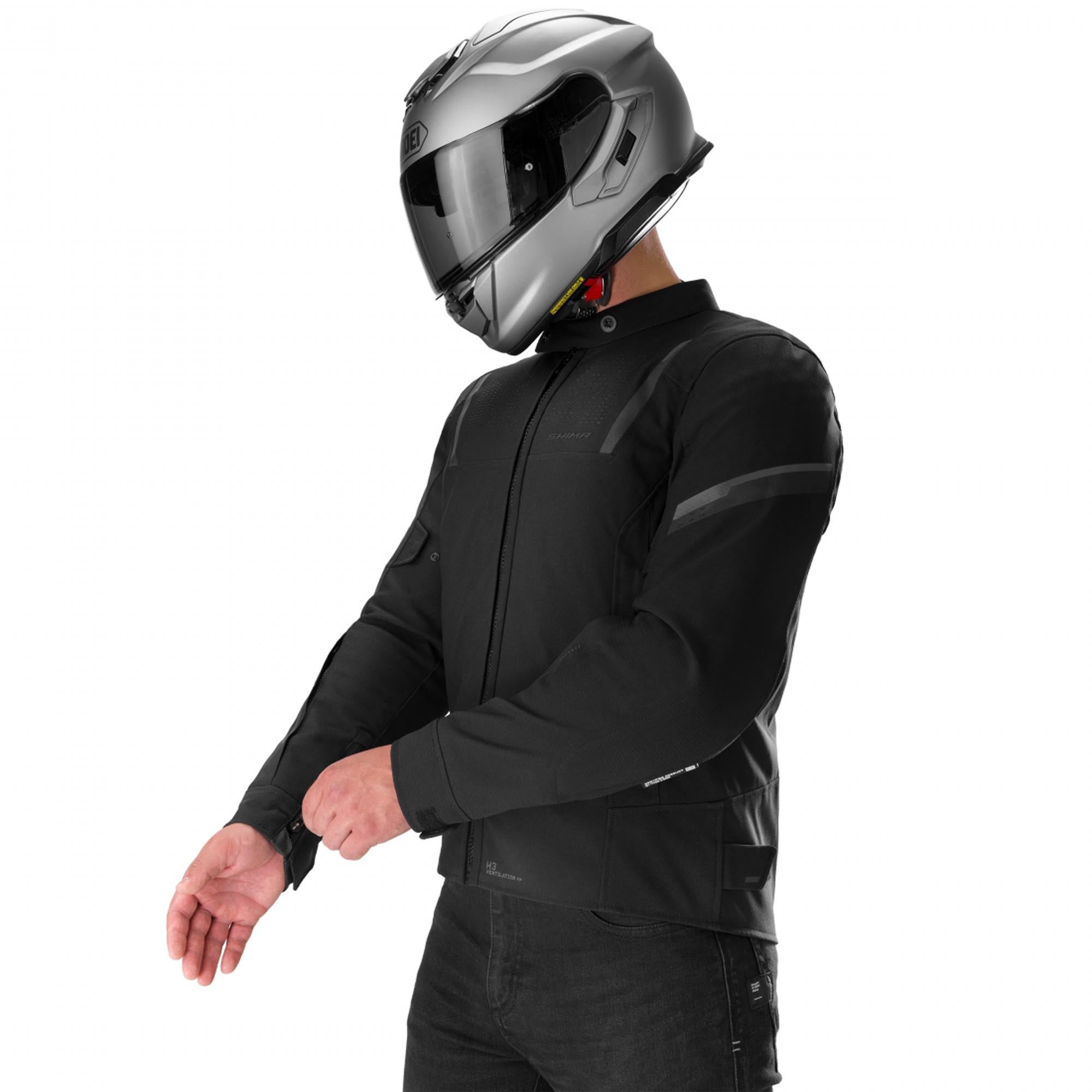 SHIMA Rush 3.0 Motorcykeltextiljacka svart M Figur 7
