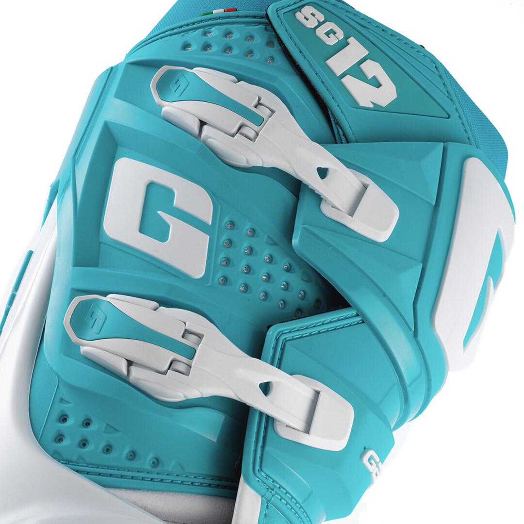 Gaerne SG-12 Motocross stövlar turkos/vitt 41 Figur 6