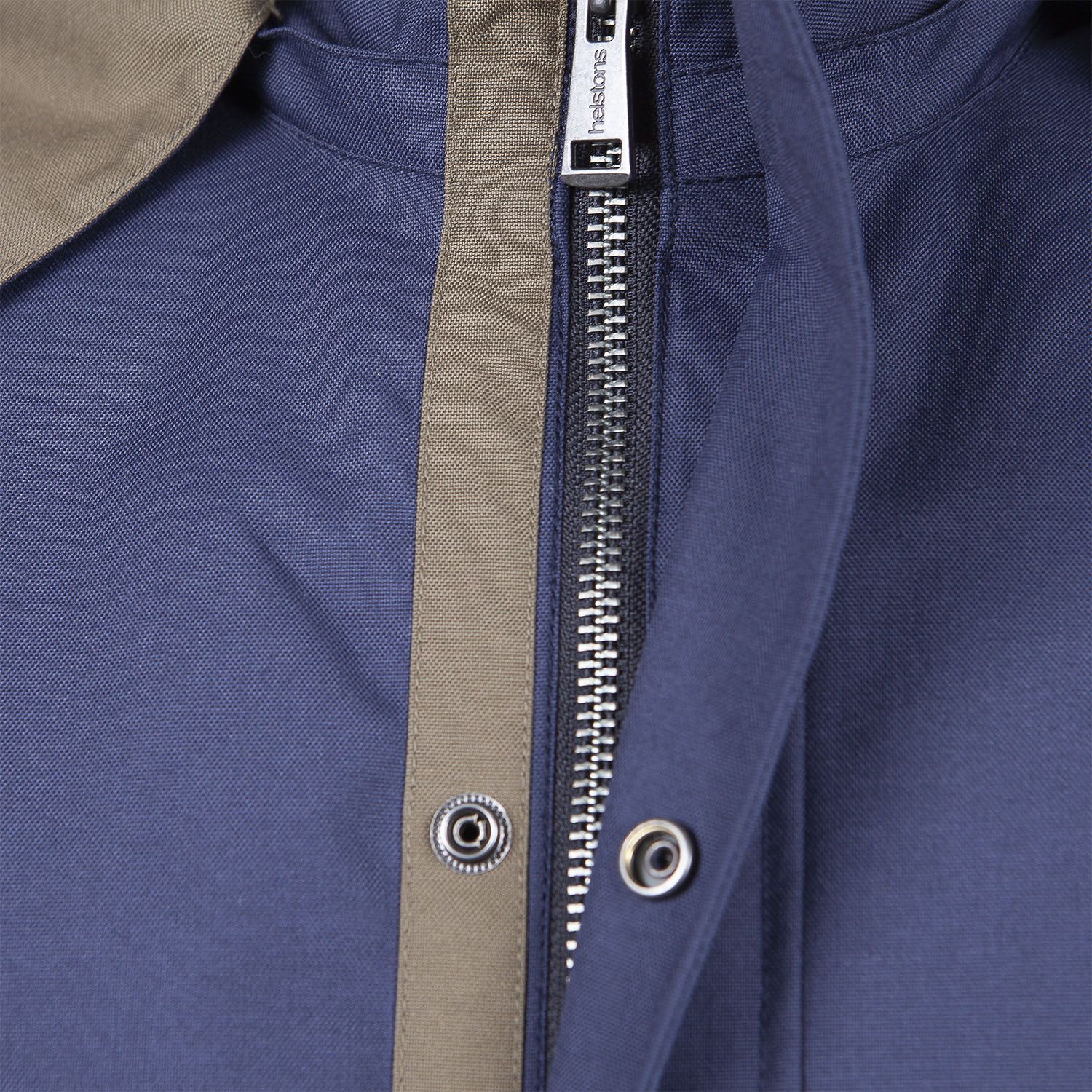 Helstons Flame wasserdichte Motorrad Textiljacke blau M Abbildung 8