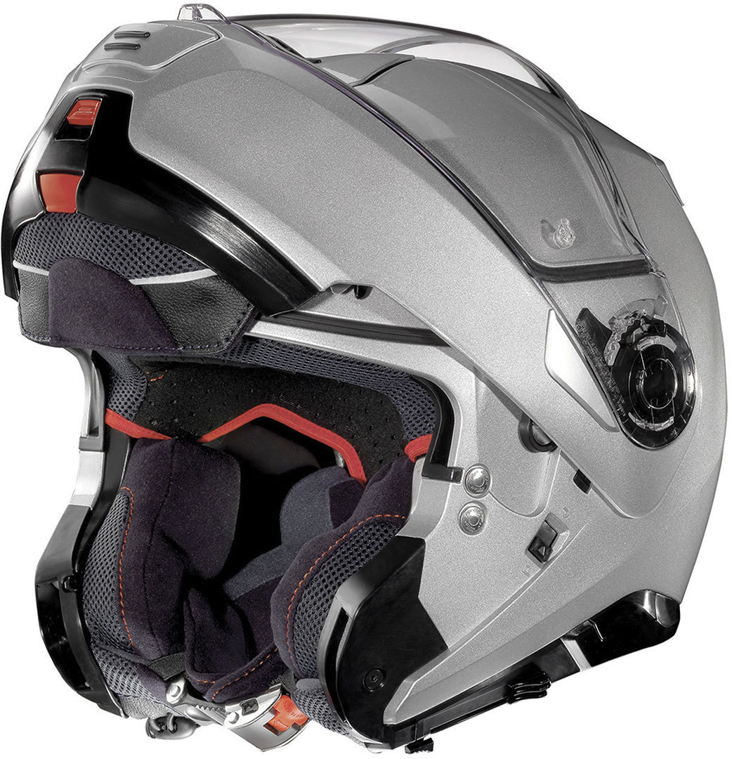 Nolan N100-5 Classic N-Com Helm silber L (60) Abbildung 6